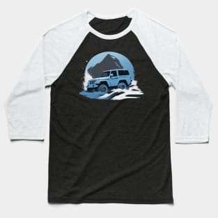 Jeep vehicle Blue Design Baseball T-Shirt